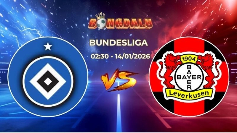 Soi Kèo Hamburger vs Leverkusen 02h30 Ngày 14/01/2026 – Vòng 17 Bundesliga